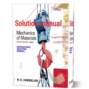 دانلود حل المسائل کتاب مکانیک مواد ویرایش نهم به نویسندگی هیبلر mechanics of materials russell c hibbeler 9th edition solutions